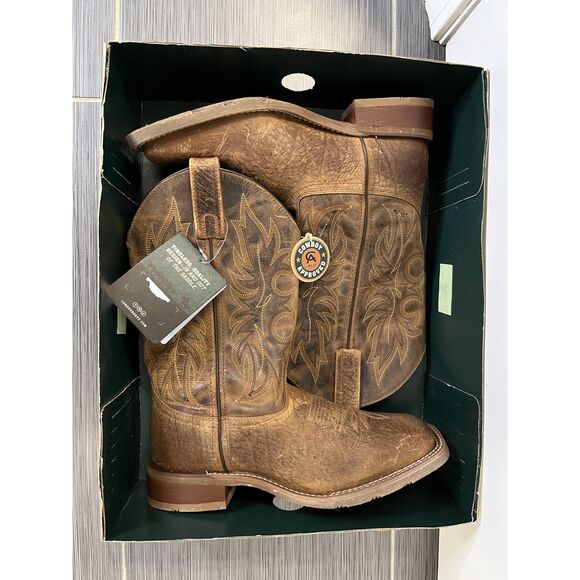 Laredo Durant Men's Cowboy Boots Size 8 EW (Extra Wide) - NEW/NWT